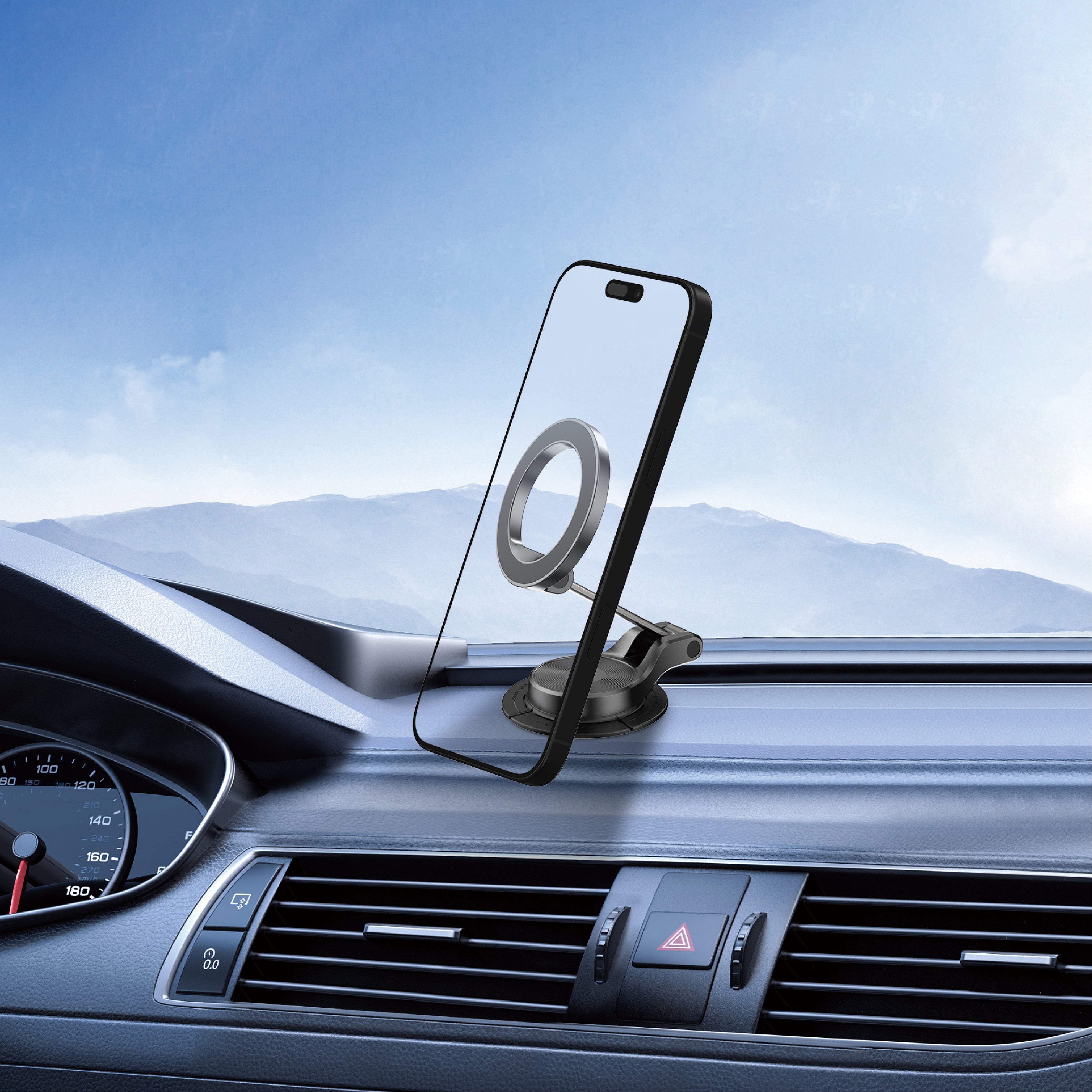 Mag Pro+ Stick-On Dash Phone Mount