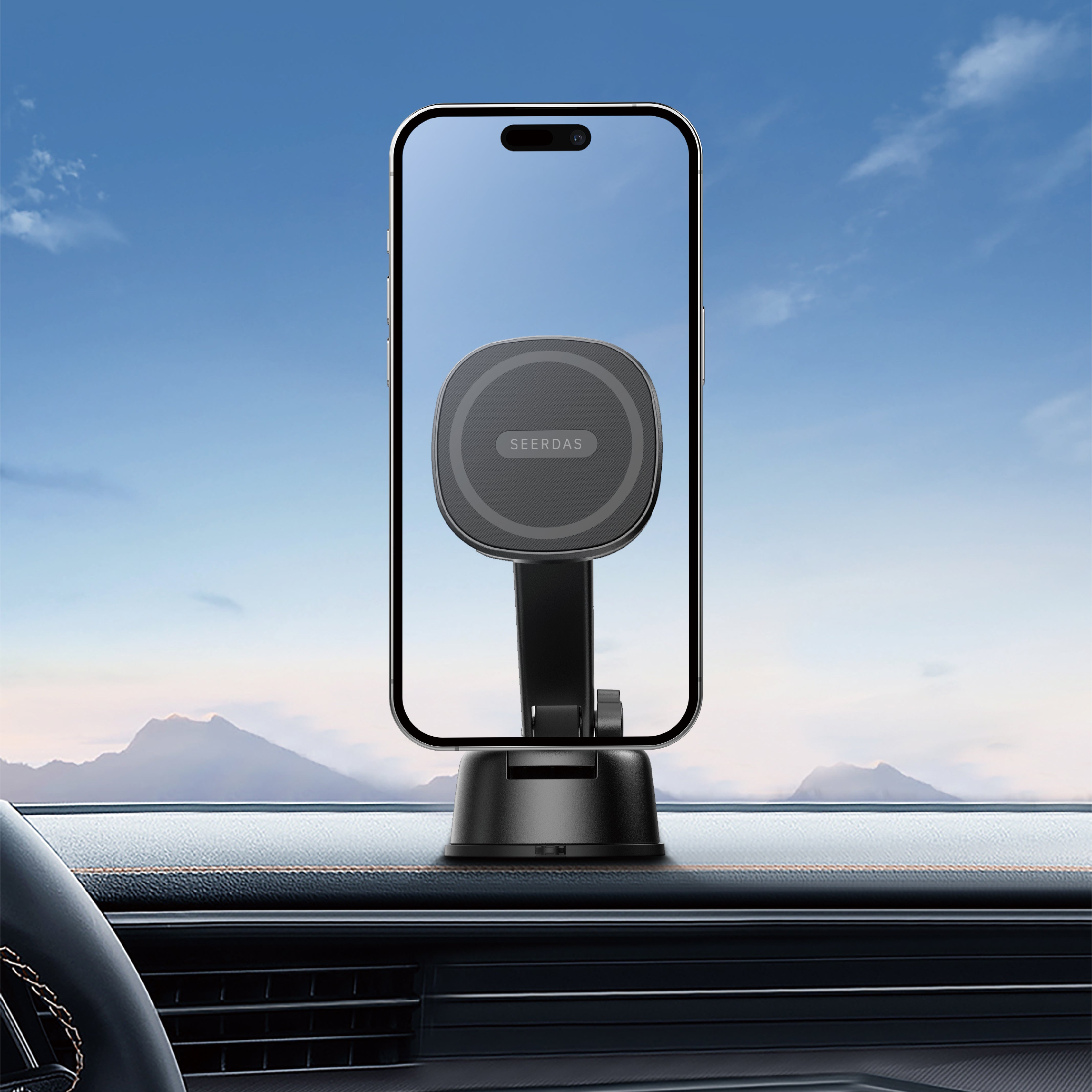 Mag Mount for Dash + Windshield