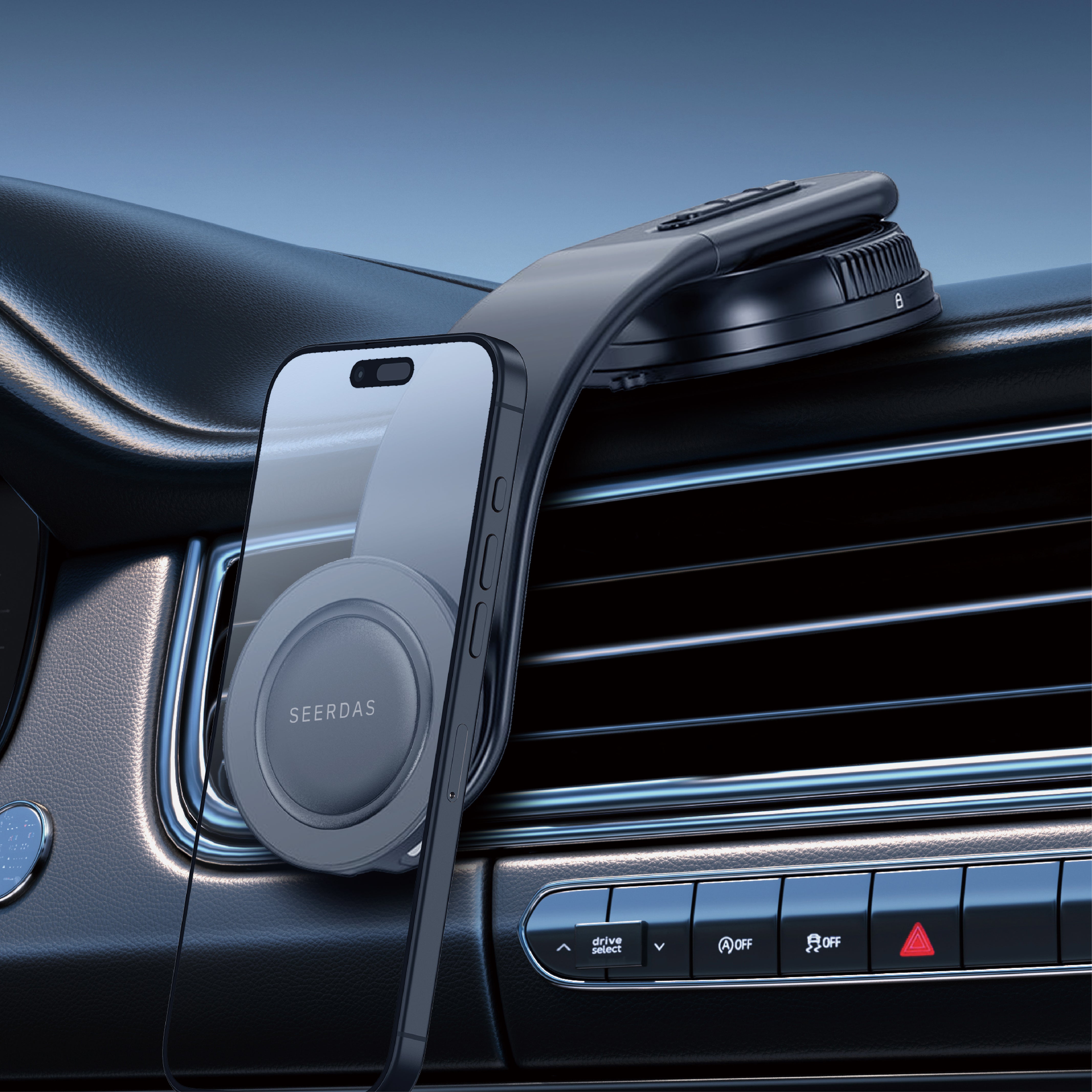 UltraFlex Magnetic Dash + Windshield Mount